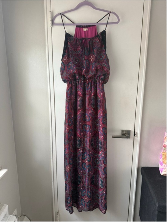 Dresses & Skirts - Purple Maxi Sundress with Spaghetti Straps Sz Large $40